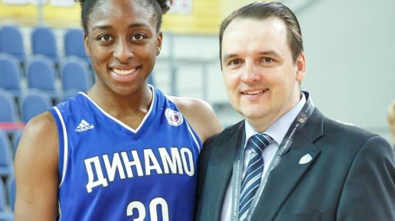 Mārtiņš Zībarts un Nnemkadi Ogvumaika: 4-0 FIBA Eirolīgā
Foto: kurskbasket.ru