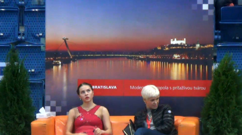 Angelina Kučvaļska un Jekaterina Platonova
Foto: 24th Ondrej Nepela Memorial