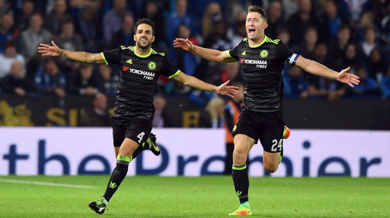 Sesks Fabregass un Gerijs Keihils
Foto: AFP/Scanpix