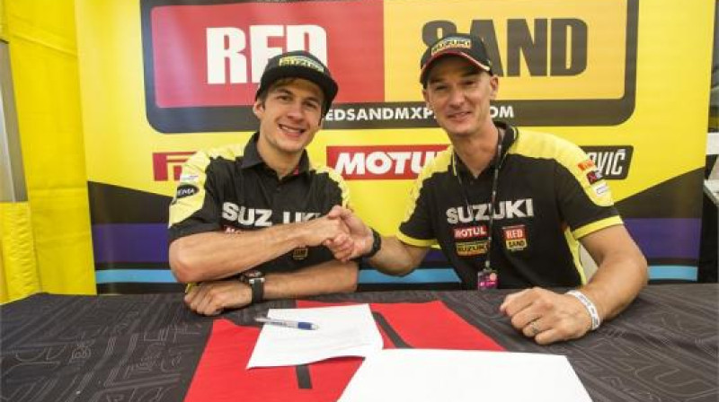 Džeremijs Sīvers un Stefans Evertss
Foto: motocrossplanet.com