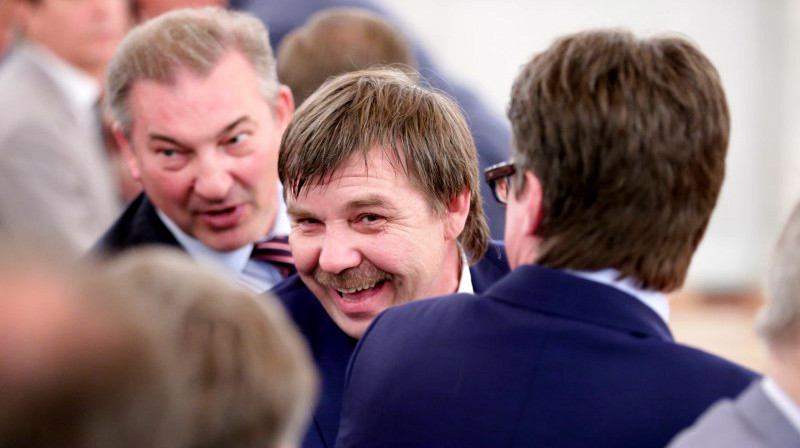 V.Tretjaks, Oļegs Znaroks, Harijs Vītoliņš
Foto: ITAR-TASS / Scanpix