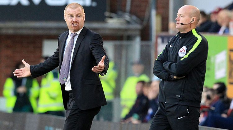 ''Burnley'' bijušais galvenais treneris Šons Daičs. Foto: AFP/Scanpix