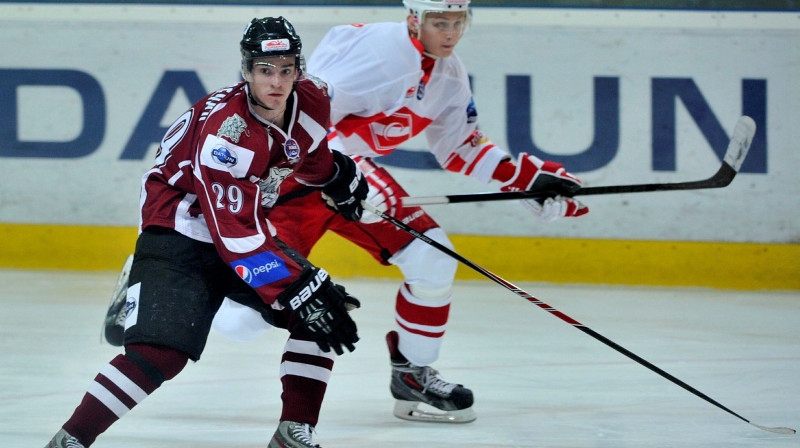 Artūrs Ševčenko HK "Rīga" rindās
Foto: F64/ Romāns Kokšarovs