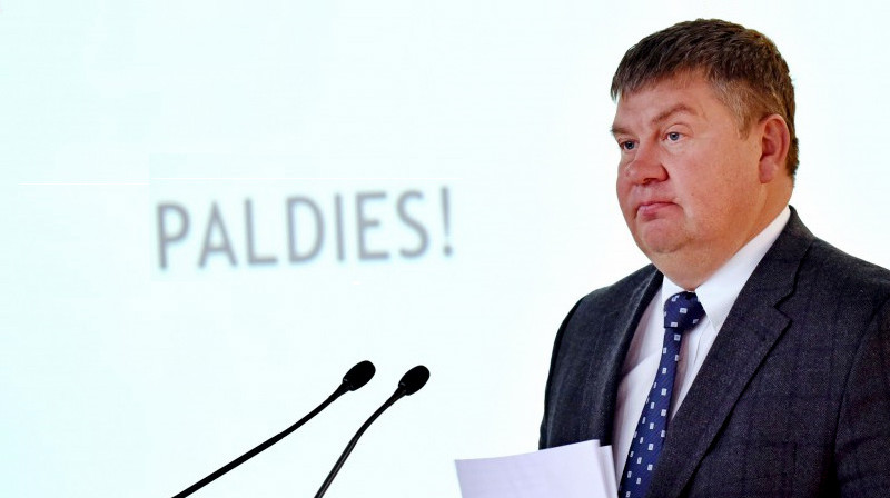 Latvijas Hokeja federācijas prezidents Aigars Kalvītis. Foto: Kaspars Krafts, F64