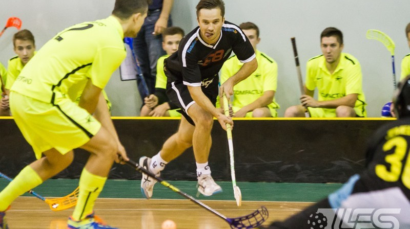 Pērn "Rockets" un FK "Rīga" uzvaras dalīja uz pusēm
Foto: Floorball.lv