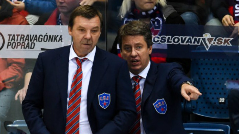 Oļegs Znaroks un Harijs Vītoliņš
Foto: ska.ru