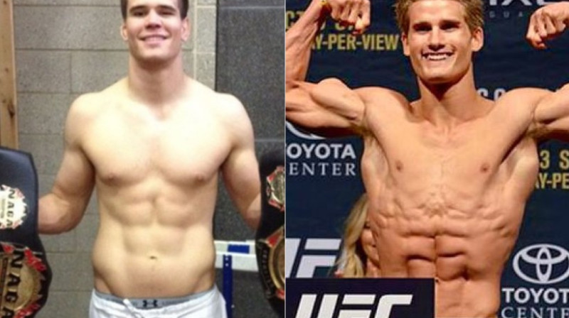 Mikijs Galls (no kreisās) un Seidžs Nortkats
Foto: jiujitsutimes.com