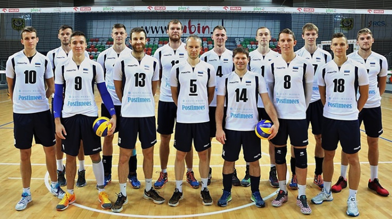Igaunijas volejbola izlase 
Foto: err.ee