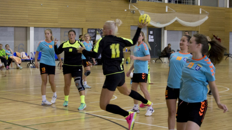 Elita Ekkerte (#11) uzbrukumā
Foto: Elvijs Ozoliņš