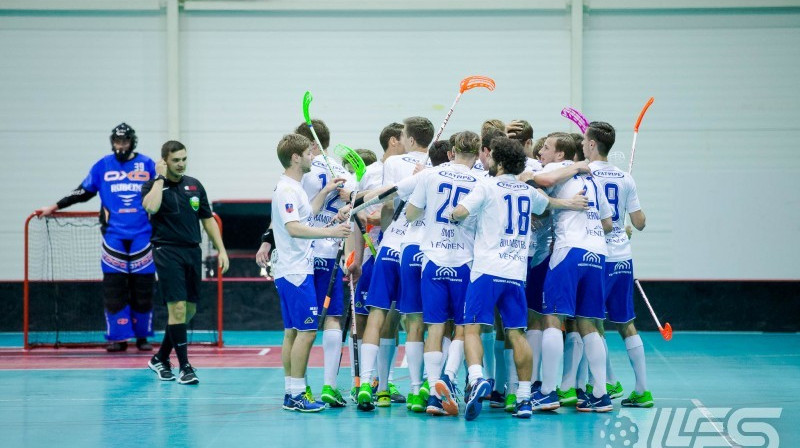 "Lekrings" pašlaik pārliecinoši soļo no uzvaras uz uzvaru
Foto: Floorball.lv