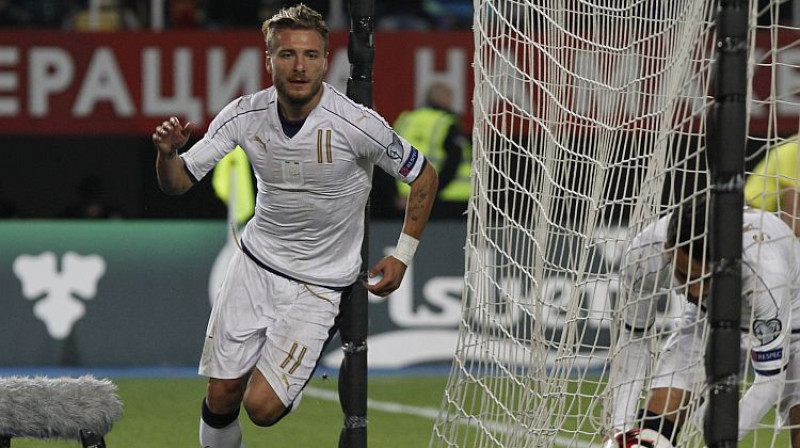 Itālijas glābējs Čiro Immobile
Foto: AP/Scanpix