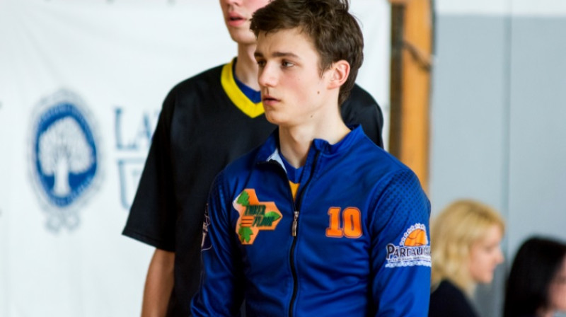 Dāvis Klegeris 
Foto: Māris Greidāns, bk.lu.lv