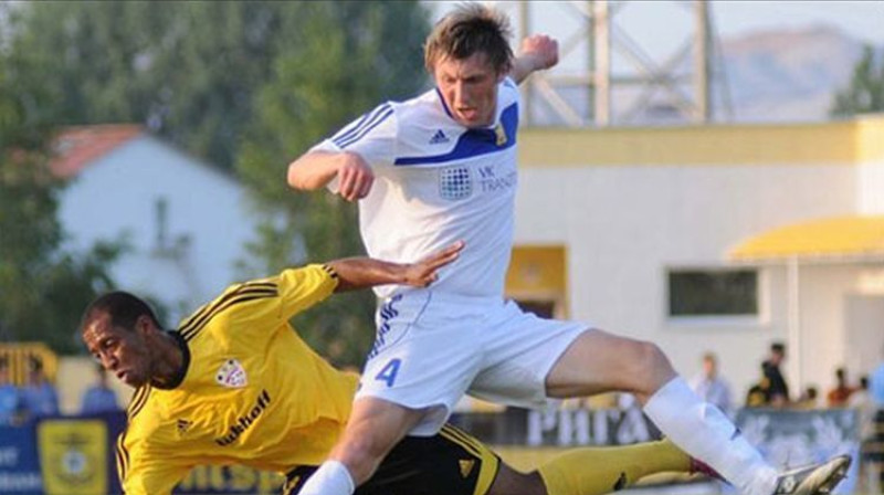 Jevgeņijs Postņikovs savulaik "Ventspils" kreklā
Foto: FK Ventspils
