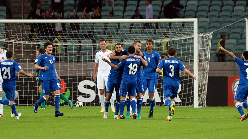 Azerbaidžānas futbola izlase
Foto: AFP/Scanpix