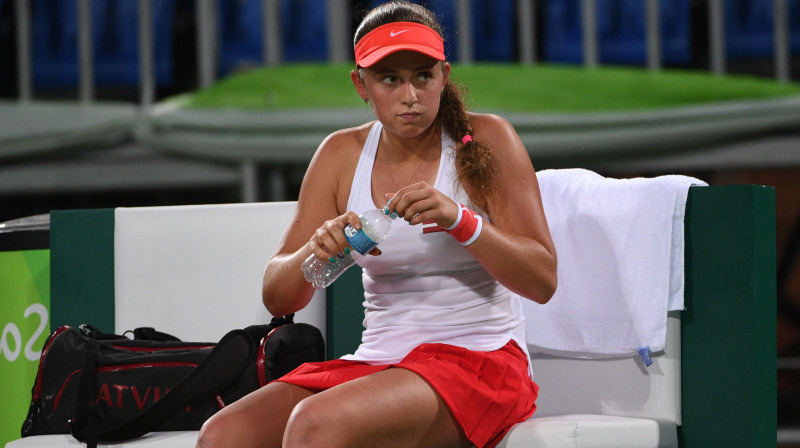 Aļona Ostapenko
Foto: Romāns Kokšarovs, F64