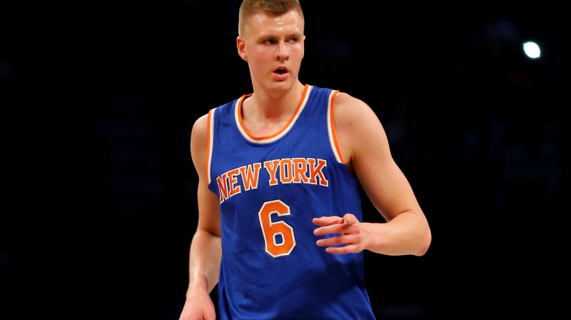 Kristaps Porziņģis: Liepāju un Ņujorku vieno vairāk lietu, nekā sākumā šķiet
Foto: AFP/Scanpix