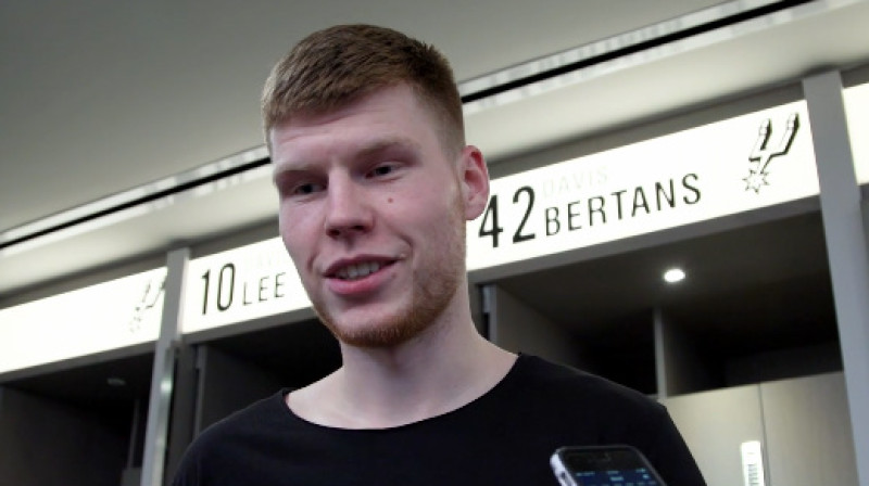 Dāvis Bertāns
Foto: Spurs.com