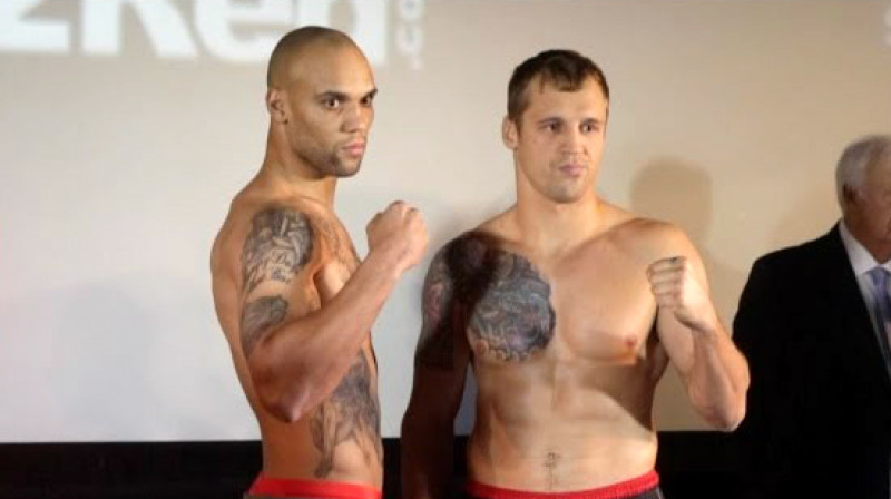 Saimons Valilijs un Mairis Briedis
Foto: IFL TV