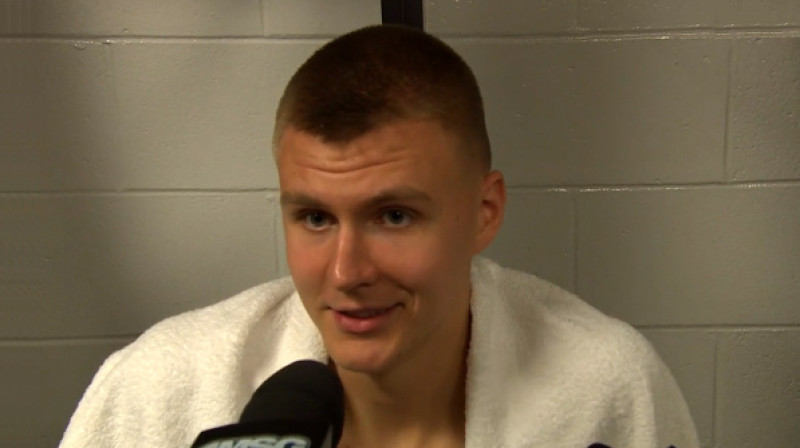 Kristaps Porziņģis
Video: MSG / Knicks.com