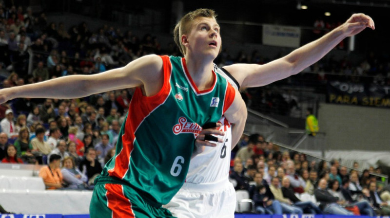 Kristaps Porziņģis Seviljā
Foto: Emilio Cobos