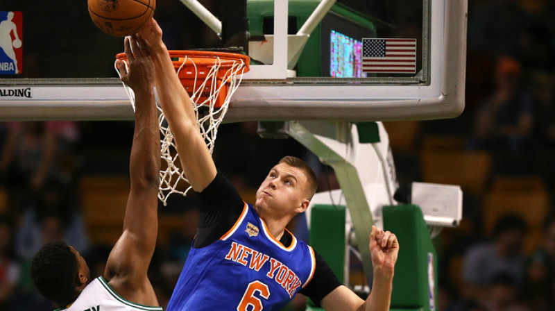 Kristaps Porziņģis 
Foto: Maddie Meyer / GettyImages, Knicks.com