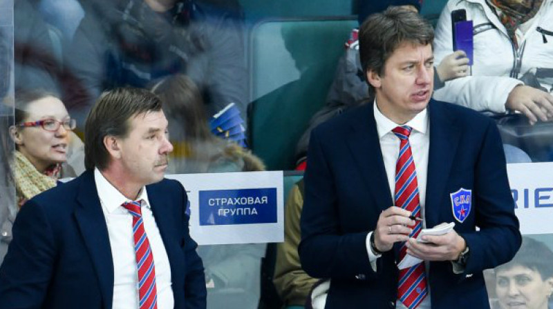 Oļegs Znaroks un Harijs Vītoliņš
Foto: ska.ru
