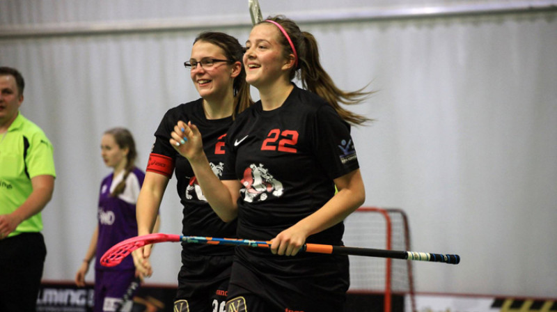 Inga Ametere (#22) un Zanda Ozoliņa (#26)
Foto: PPB/"Ķekavas Bulldogs"