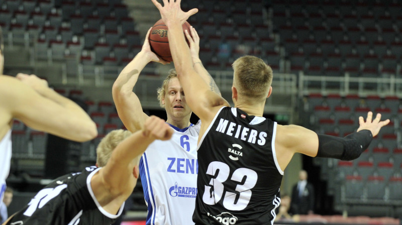 Jānis Timma un Mārtiņš Meiers
Foto: Romāns Kokšarovs, Sporta Avīze, f64