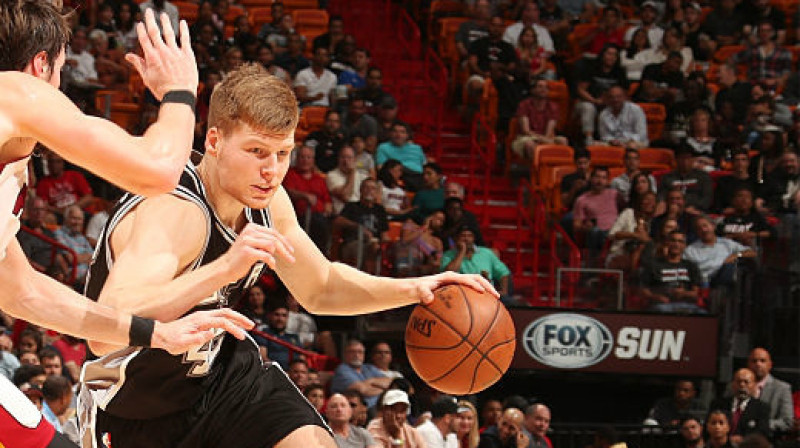 Dāvis Bertāns pret "Heat" 
Foto: Issac Baldizon / GettyImages, NBA