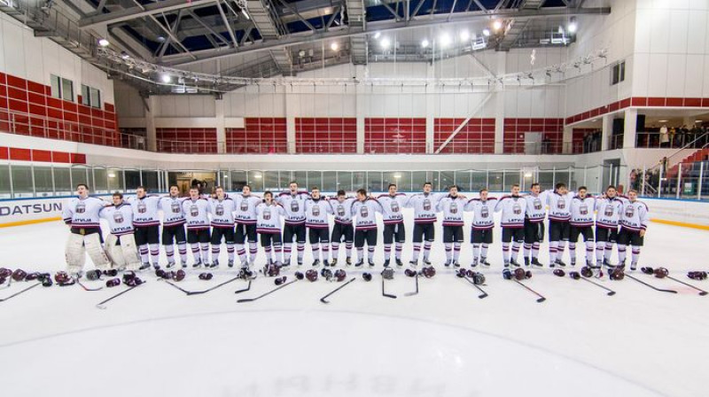 Latvijas U17 izlase pagājušā gada turnīrā Baltkrievijā
Foto: Hockey.by