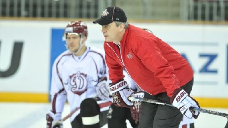 Sandis Ozoliņš atkal kopā ar "Dinamo", bet nu kā treneris
Foto: Dinamoriga.eu
