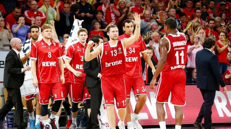 Jānis Strēlnieks un ''Brose Baskets''
Foto: Daniel Löb