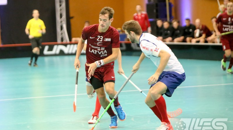 Andris Rajeckis
Foto: Ritvars Raits, Floorball.lv