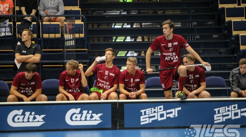 Pirmajā pārbaudē Latvijas jaunie florbolisti svin pārliecinošu uzvaru
Foto: Floorball.lv