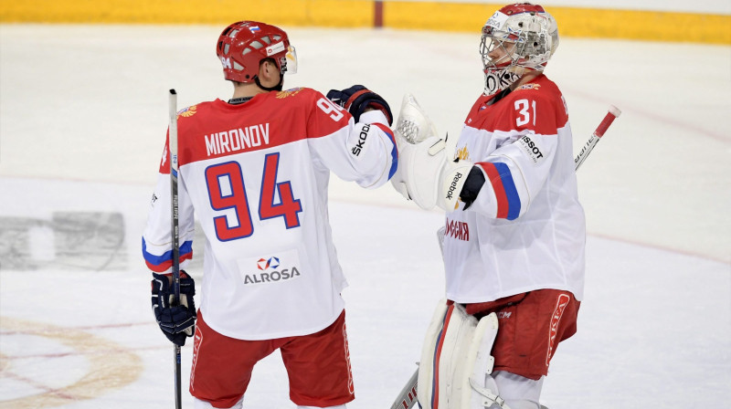Andrejs Mironovs un Iļja Sorokins
Foto: AP/Scanpix