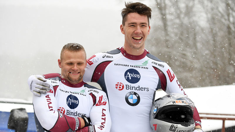 Kaspars Brezinskis un Ralfs Bērziņš
Foto: Romāns Kokšarovs/f64