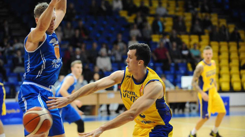 Artis Ate: 16 punkti otrajā "Olybet" LBL spēlē pēc kārtas
Foto: BK Ventspils