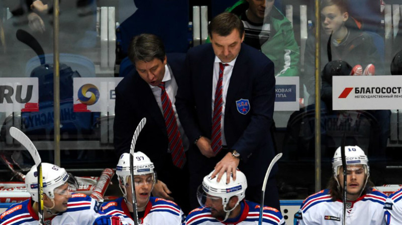 Harijs Vītoliņš un Oļegs Znaroks
Foto: ska.ru