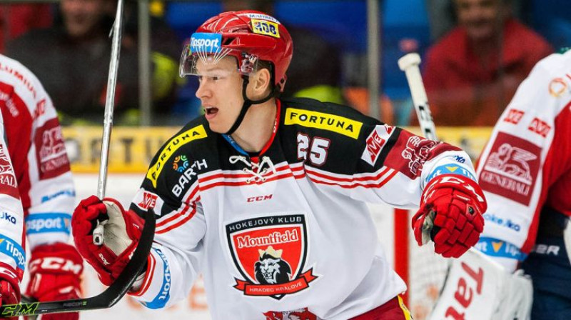Andris Džeriņš
Foto: HK Mountfield