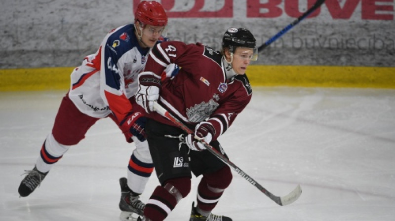 Vienīgo vārtu autors Frenks Razgals
Foto: Romāns Kokšarovs/f64