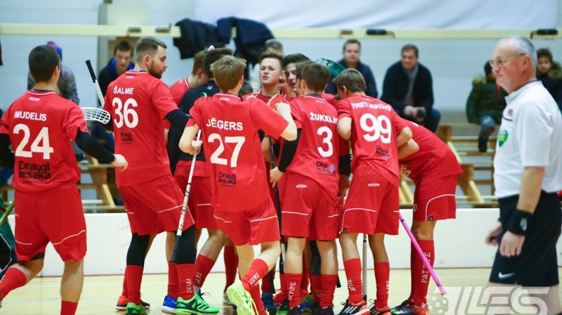 "Lielvārde/Fans" nosargājuši līderpozīcijas tabulā
Foto: Ritvars Raits, floorball.lv