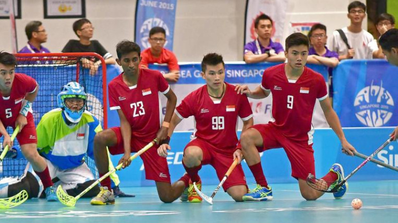 Singapūras florbolisti.
Foto: floorball.org
