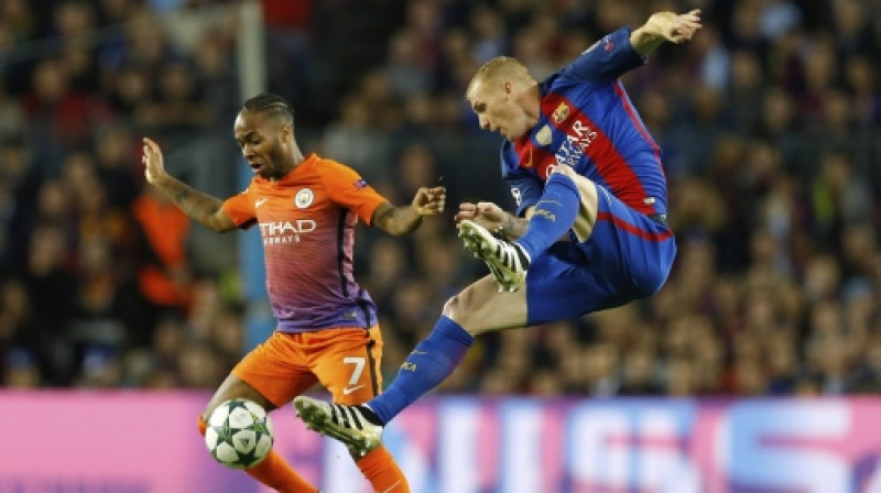 Žeremī Matjē pret Rahīmu Stērlingu
Foto: AP/Scanpix