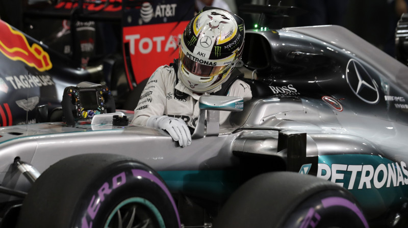 Lūiss Hamiltons
Foto: TT NYHETSBYRÅN/Scanpix