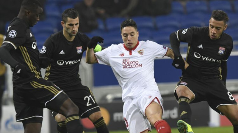 Samirs Nasri pret "Lyon"
Foto: AFP/Scanpix