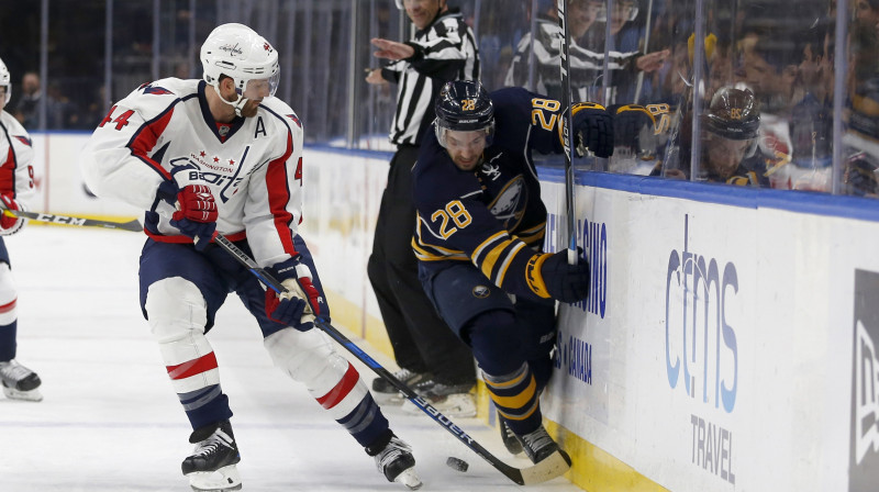 Brukss Orpiks un Zemgus Girgensons
Foto: Sipa USA/Scanpix