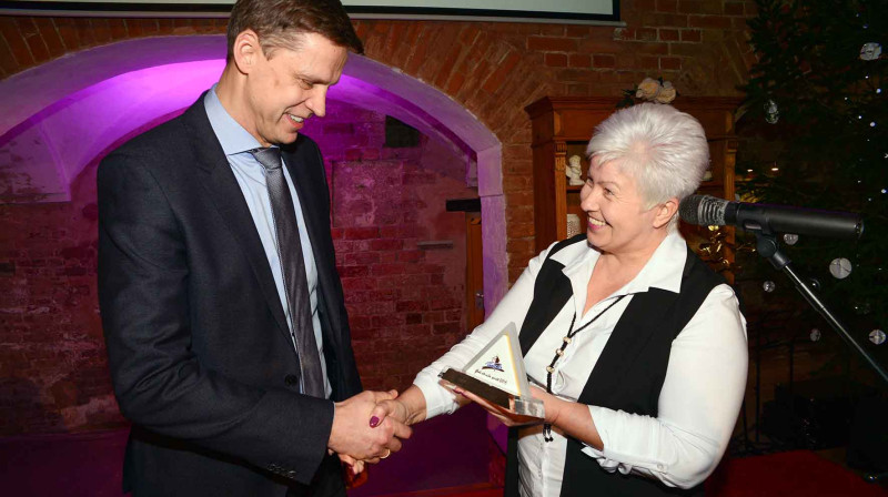 Kārlis Muižnieks un BK "Ventspils": 2016. gada labākā sporta komanda Ventspilī
Foto: ventspils.lv