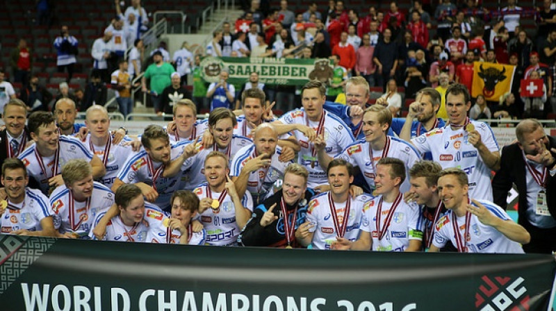 2016.gada pasaules čempioni
Foto: IFF Floorball