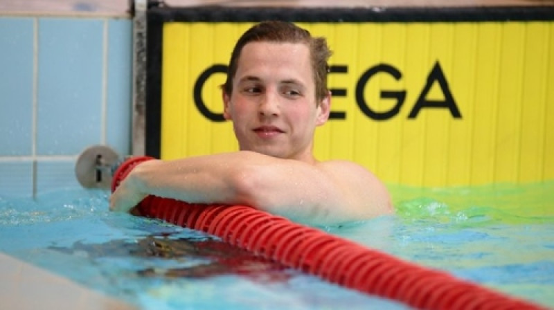 Uvis Kalniņš 
Foto: swimming.lv