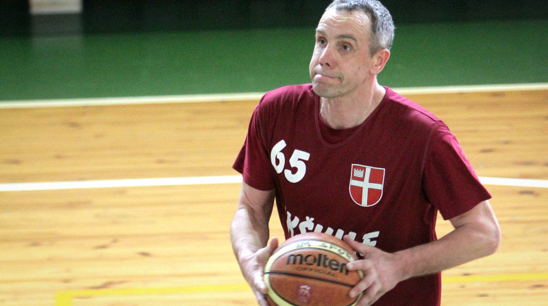 Latvijas Maksibasketbola čempionāta 9. kārtas vērtīgākais spēlētājs - "Ikšķiles" basketbolists Juris Neilands
Foto: Renārs Buivids (RB32)